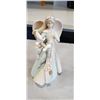 Image 6 : WOOD CAT CARVING AND ANGEL FIGURES BY ENESCO