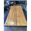 Image 5 : VINTAGE WALNUT FARMHOUSE TABLE AND 2 BENCHES