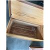Image 3 : HANDCRAFTED SOLID WOOD TRUNK WITH INNER BOXES