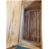 Image 4 : HANDCRAFTED SOLID WOOD TRUNK WITH INNER BOXES