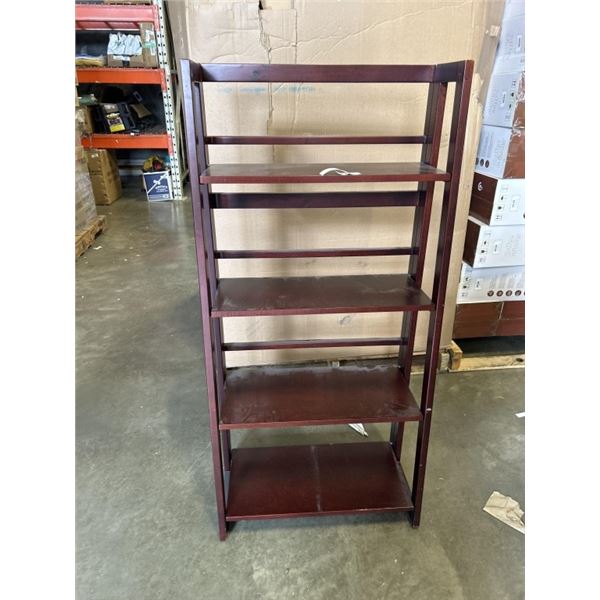 FOLDING 4FT BOOKSHELF