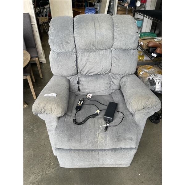 GREY LIFT CHAIR