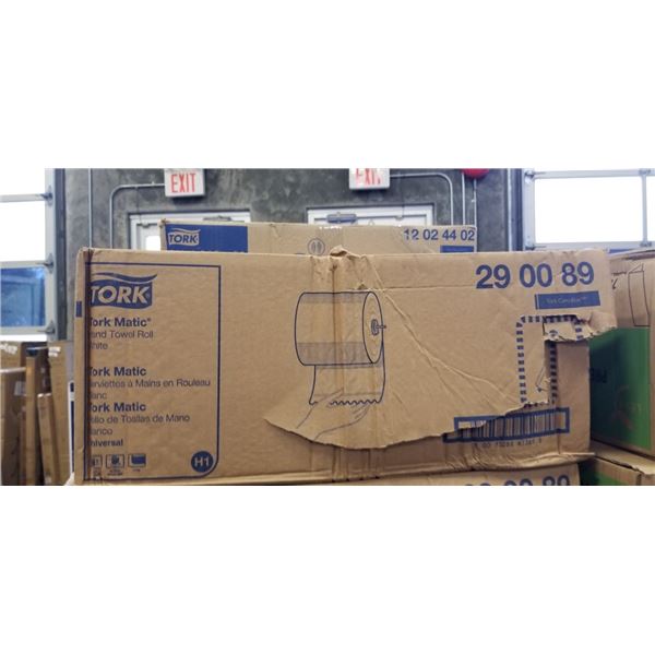 NEW CASE OF TORK HAND TOWEL ROLL, 1 PLY 6 ROLLS