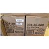 Image 1 : 2 NEW CASES OF 9 INCH PIE TINS, 200 PER CASE