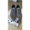 Image 2 : AS NEW SKECHERS SWIFT FIT MENS GREY RUNNING SHOES. SIZE 10 US