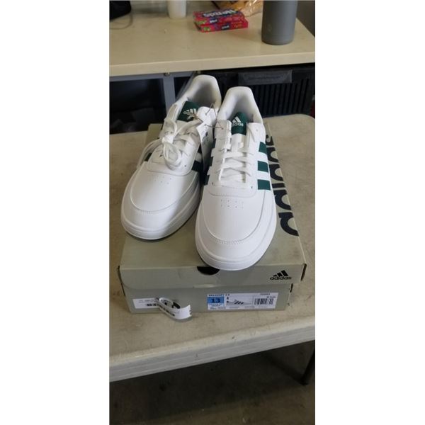 NEW PAIR OF ADIDAS BREAKNET 2.0 MENS SHOES. SIZE 13 US