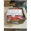 Image 1 : HEAVY DUTY LIGHTED 100 FOOT ORANGE EXTENSION CORD. 10AWG/3C