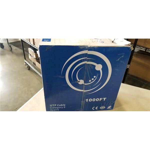 VIVO 1,000 FT UTP CABLE CAT 6 4 PAIR