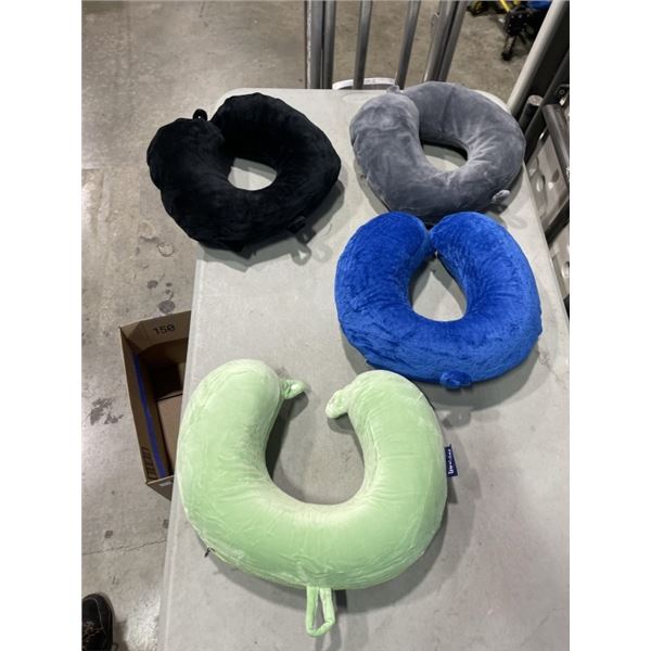 BOX OF NEW NECK PILLOWS