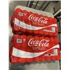 Image 1 : 2 FLATS OF 32 CANS OF SODA - COCA COLA , MAY BE MISSING SOME CANS