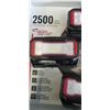 Image 2 : NEW 3 INFINITY X1 RECHARGABLE WORKLIGHTS. 2500 LUMENS