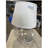 Image 1 : GLASS TABLE LAMP