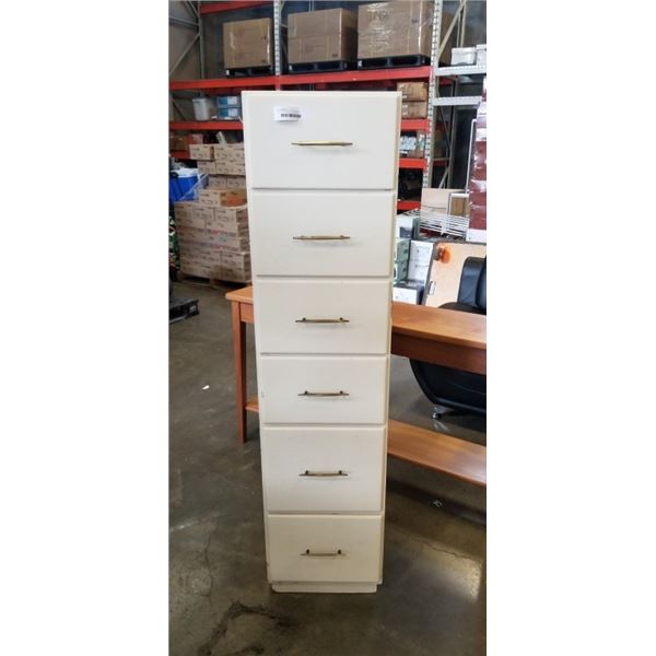 VINTAGE 6 DRAWER TALL DRESSER
