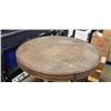 Image 2 : 2 FOLDING RATTAN TABLES