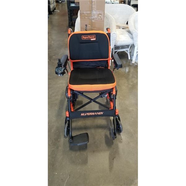 NEW SUPERHANDY CARE PLUS ELECTRIC WHEEL CHAIR AND LIFT - REG PRICE $1149