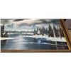 Image 3 : SIGNED FRAMED NATURE PAINTING