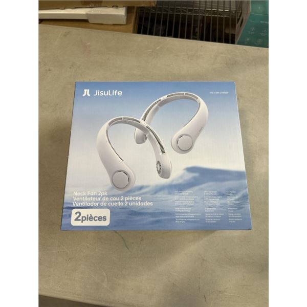 JISULIFE 2PK NECK FANS