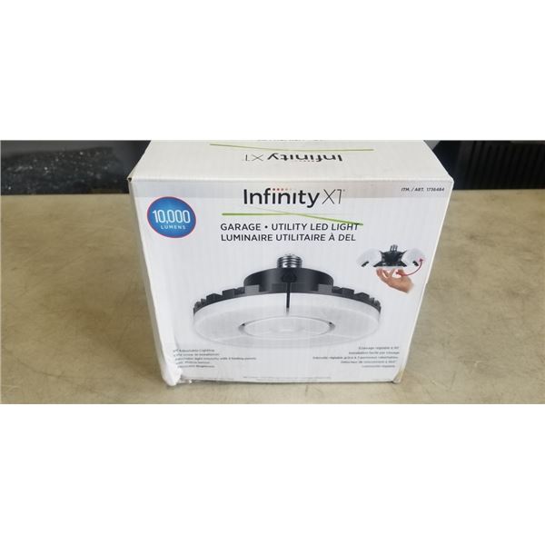 NEW INFINITY X1 10,000 LUMEN GARAGE UTILITY LED LIGHT