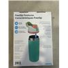 Image 3 : 2 NEW OWALA LEAK PROOF, INSULATED WATER BOTTLES WITH BUILT IN STRAWS