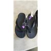Image 2 : PAIR OF SKECHERS SWIFT FIT LADIES SHOES, SIZE 8, AND PAIR OF NEW ROOTS LADIES SANDLES. SIZE 8
