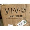 Image 3 : VIVO BLACK MOBILE COMPUTER WORKSTATION