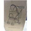 Image 2 : VIVO PINK FOUR WHEEL PET STROLLER