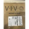 Image 3 : VIVO BLACK ELECTRIC FLIP DOWN CEILING TV MOUNT