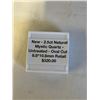 Image 2 : NEW 2.5CT NATURAL MYSTIC QUARTZ, UNTREATED, OVAL CUT - RETAIL $320