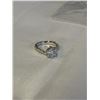 Image 5 : NEW S925 1.0CT MOISSANITE STONE SNOWFLAKE RING, RESIZEABLE, MOUNTED IN 925 STERLING SILVER W/ WHITE 