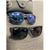 Image 2 : 2 PAIRS OF RAYBAN POLARIZED SUNGLASSES, ONE WITH CASE