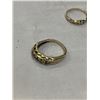 Image 2 : GOLD PLATED RING AND 2 10K RINGS