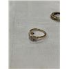 Image 4 : GOLD PLATED RING AND 2 10K RINGS