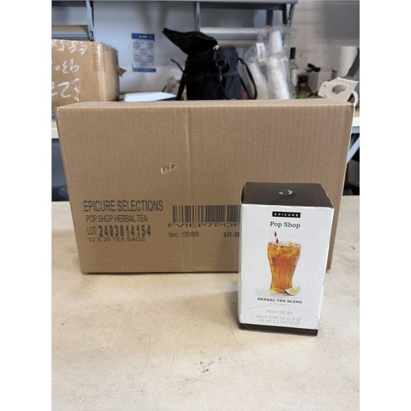 NEW CASE OF POP SHOP HERBAL TEA
