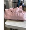 Image 2 : 7 NEW SPORTS DUFFLE GYM BAGS. TWO 16" GRAY, TWO 16" PINK, ONE 19" GRAY,  ONE 19" BLUE, ONE SMALL SKY