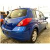 Image 14 : PARKSVILLE - 2009 NISSAN VERSA BLUE 212566 KMS - 360679-1