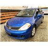 Image 3 : PARKSVILLE - 2009 NISSAN VERSA BLUE 212566 KMS - 360679-1