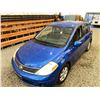 Image 4 : PARKSVILLE - 2009 NISSAN VERSA BLUE 212566 KMS - 360679-1