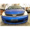 Image 5 : PARKSVILLE - 2009 NISSAN VERSA BLUE 212566 KMS - 360679-1