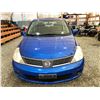 Image 6 : PARKSVILLE - 2009 NISSAN VERSA BLUE 212566 KMS - 360679-1