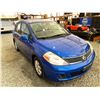 Image 9 : PARKSVILLE - 2009 NISSAN VERSA BLUE 212566 KMS - 360679-1