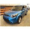 Image 3 : PARKSVILLE - 2015 KIA SOUL BLUE 256184 KMS - 229410A-2