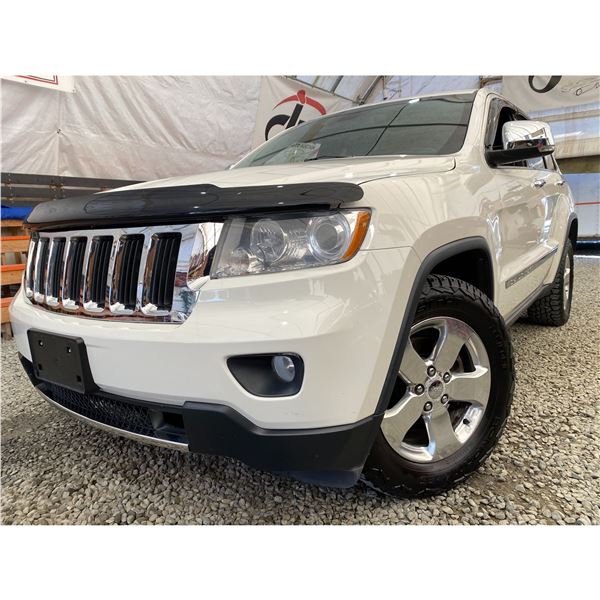 PARKSVILLE - 2012 JEEP GR CHEROKEE WHITE 198190 KMS - 218139-3