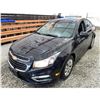Image 3 : PARKSVILLE - 2015 CHEVROLET CRUZE GREY 206610 KMS - 130079-3