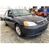 Image 8 : PARKSVILLE - 2003 HONDA CIVIC BLACK 221181 TMU KMS - 905630-3
