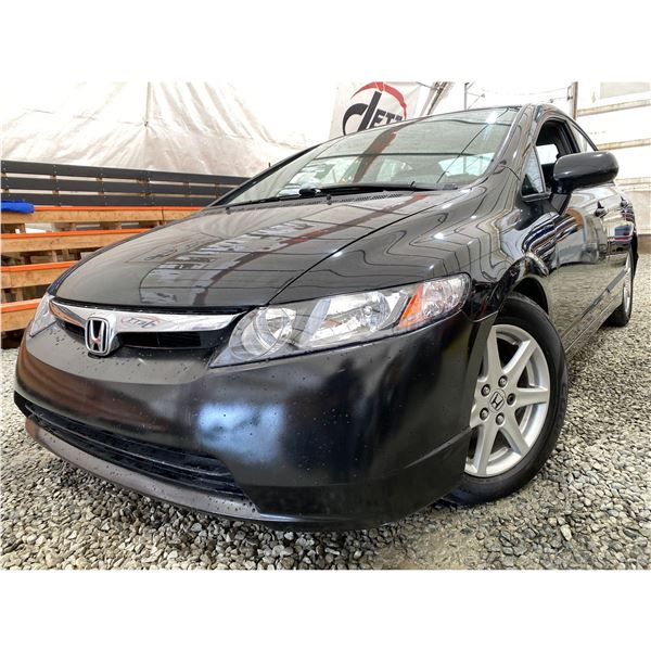 PARKSVILLE - 2006 HONDA CIVIC BLACK 346115 KMS - 003830-3