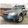 Image 1 : PARKSVILLE - 2009 SUBARU FORESTER BLU  E 229276 KMS - 753710-2