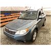Image 3 : PARKSVILLE - 2009 SUBARU FORESTER BLU  E 229276 KMS - 753710-2