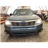 Image 5 : PARKSVILLE - 2009 SUBARU FORESTER BLU  E 229276 KMS - 753710-2