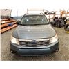 Image 6 : PARKSVILLE - 2009 SUBARU FORESTER BLU  E 229276 KMS - 753710-2