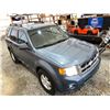 Image 10 : PARKSVILLE - 2011 FORD ESCAPE BLUE 183132 KMS - A83814-2
